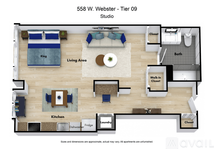 Chicago Apartment: 558 W Webster Ave