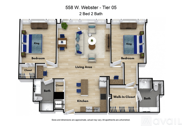 Chicago Apartment: 558 W Webster Ave