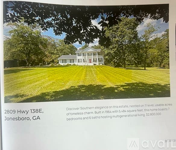 Jonesboro House: 2809 GA 138