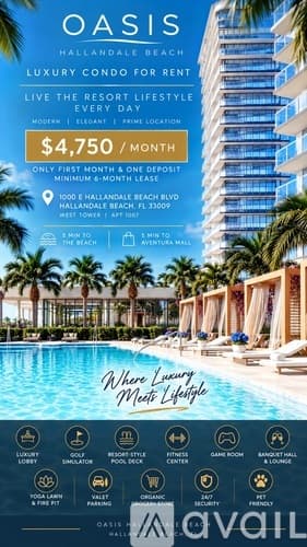 Hallandale Beach Apartment: 1000 E Hallandale Beach Blvd
