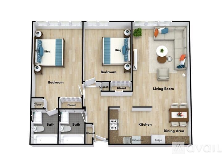 Highland Park Apartment: 696 Elm Pl