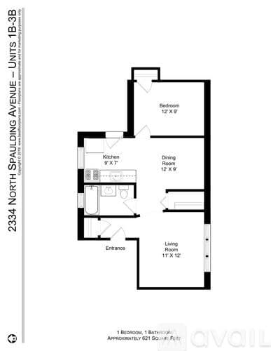 Chicago Apartment: 2330 N Spaulding Ave