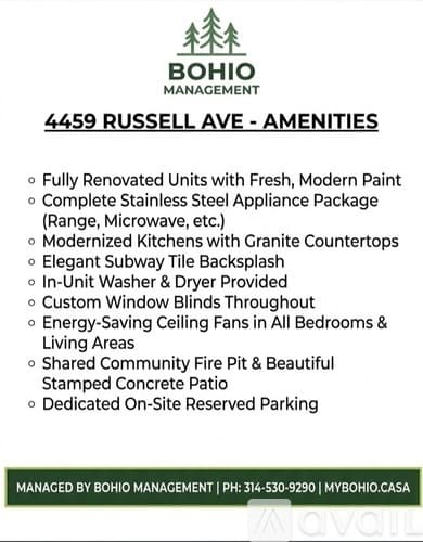St. Louis Apartment: 4459 Russell Blvd