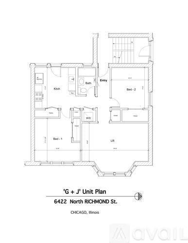 Chicago Apartment: 6414 6432 N Richmond St