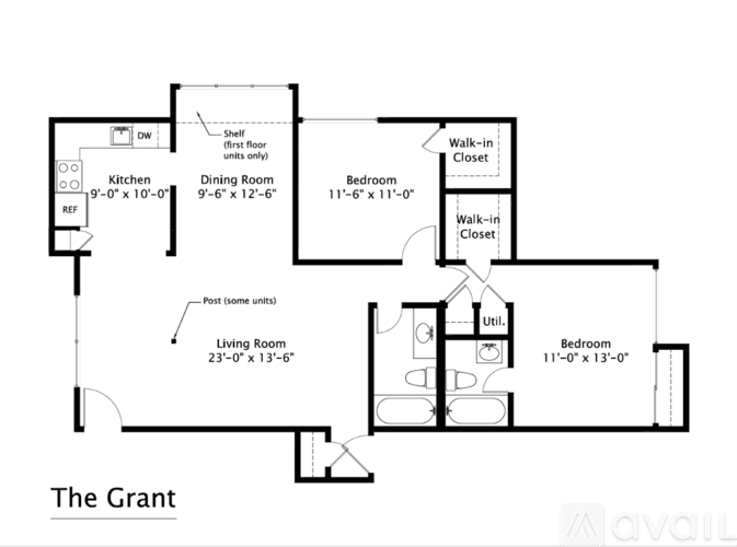 Burlington Apartment: 26 Beacon Street