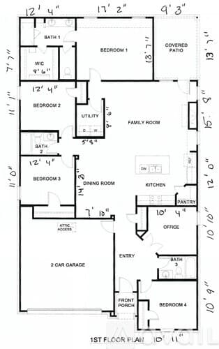 Aubrey House: 2702 Moccasin Ln