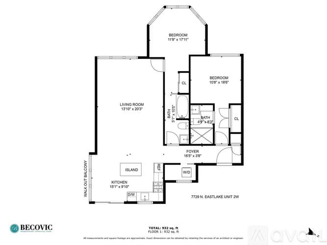 Chicago Apartment: 7729 N Eastlake Terrace
