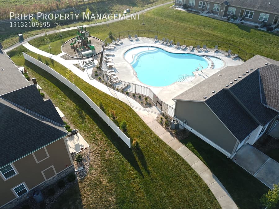 Lenexa Townhome: 8825 Inkster St - Exterior Unit
