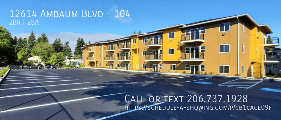 Burien Condo: 12614 Ambaum Blvd
