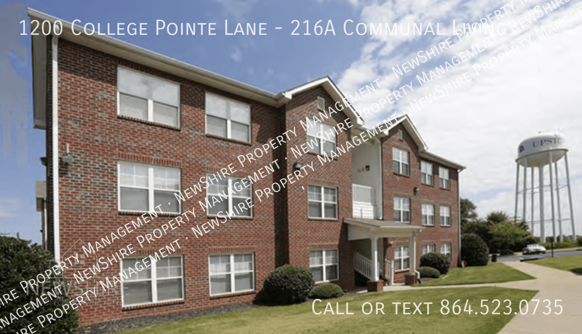 Spartanburg Condo: 1200 College Pointe Lane