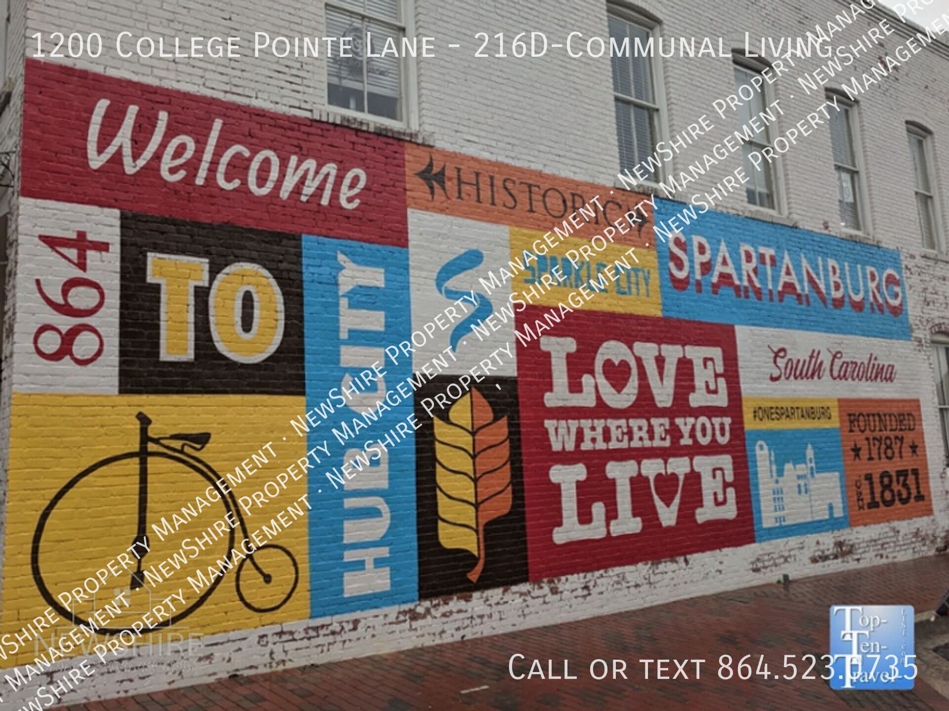 Spartanburg Condo: 1200 College Pointe Lane