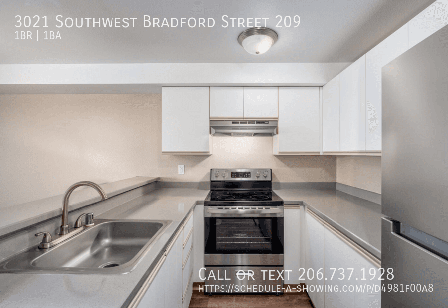 Seattle Condo: 3021 Southwest Bradford Street 209