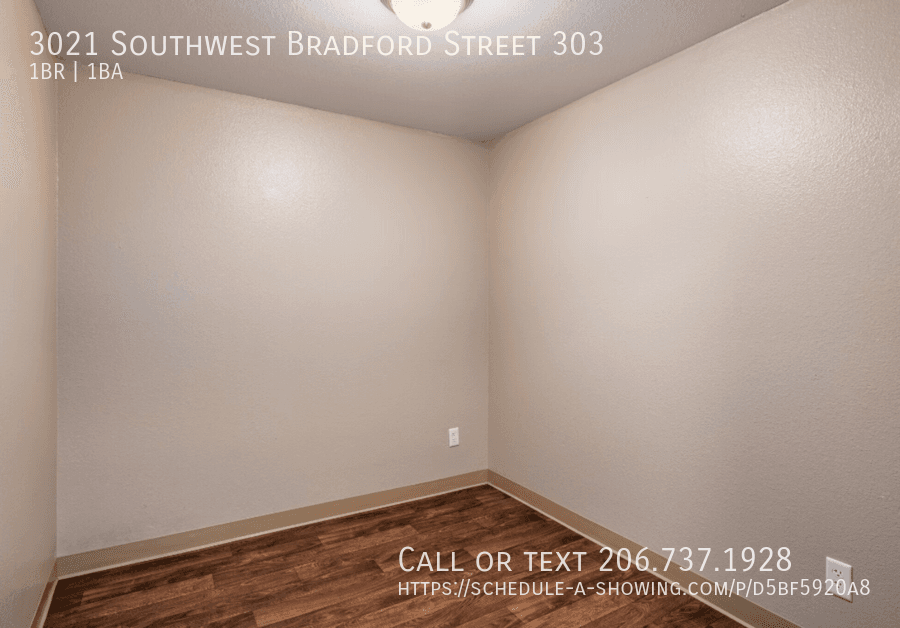 Seattle Condo: 3021 Southwest Bradford Street 303