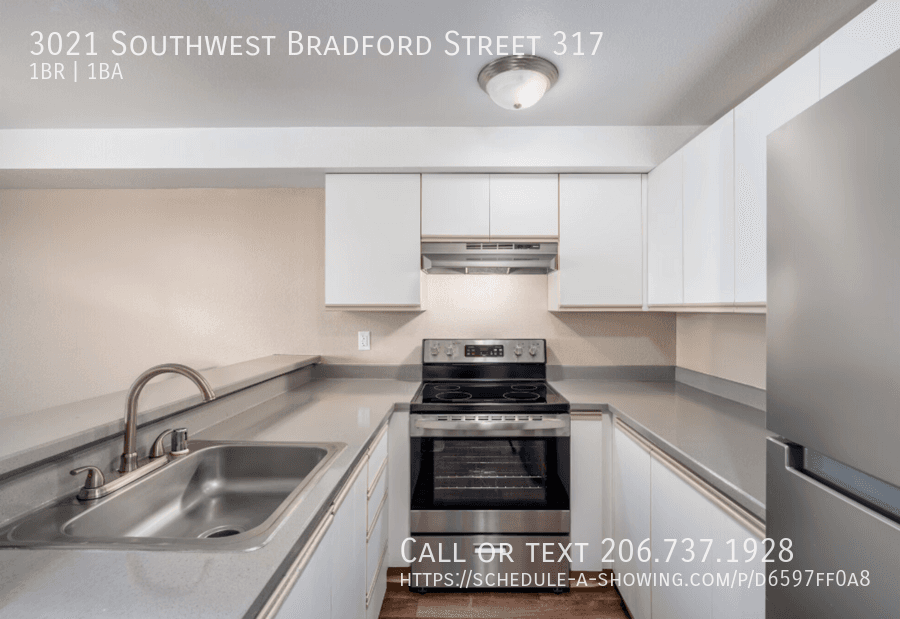 Seattle Condo: 3021 Southwest Bradford Street 317