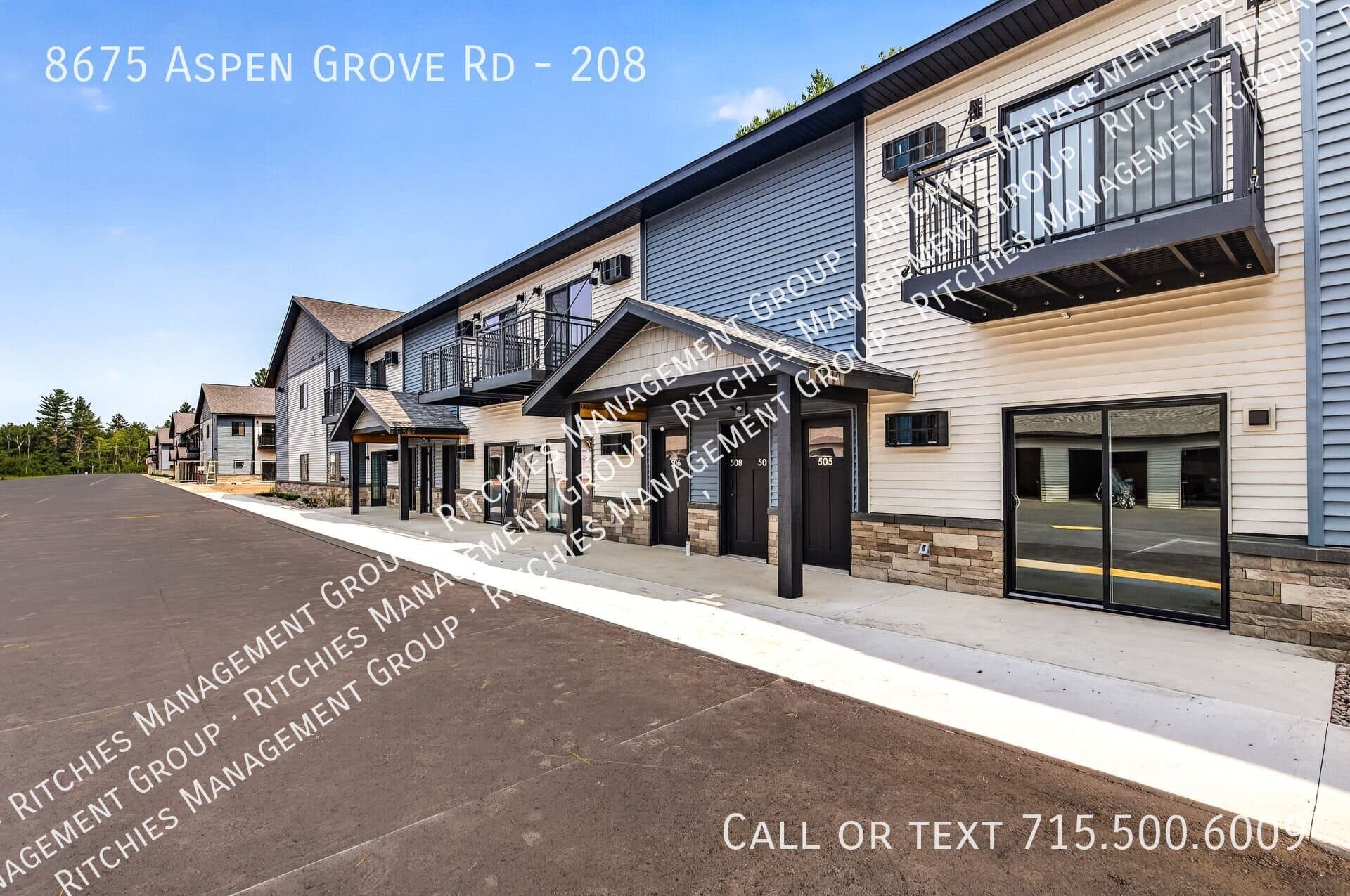Minocqua Condo: 8675 Aspen Grove Rd