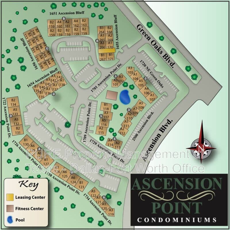 Arlington Condo: 1655 Ascension Bluff Dr.