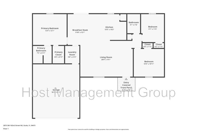 Ocala House: 2875 SW 162nd Street Road
