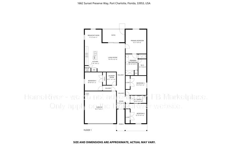 Port Charlotte House: 1662 Sunset Preserve Way