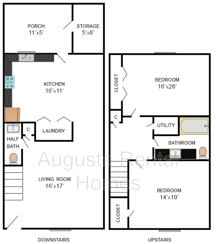Augusta Townhome: 4021-B Wheeler Woods Road