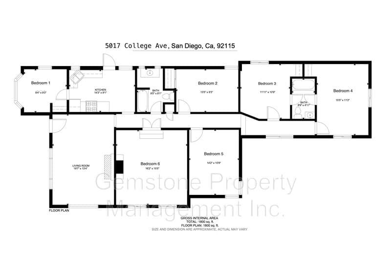 San Diego House: 5017 College Ave