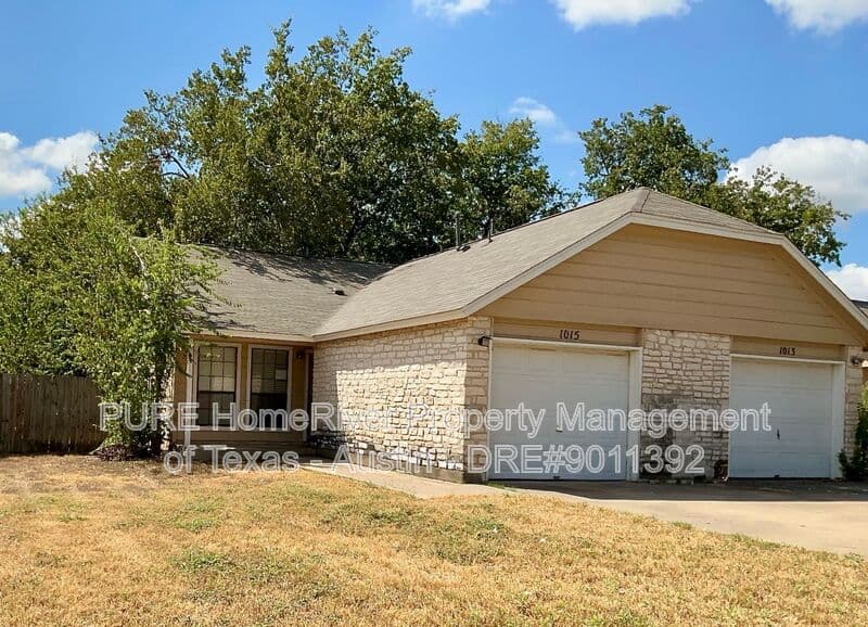 Round Rock Condo: 1015 Woodlief Trl