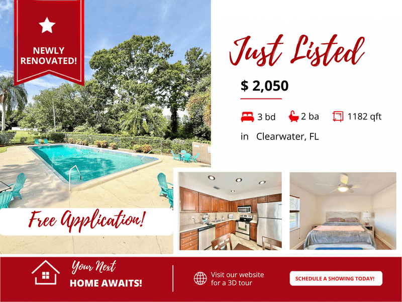 Clearwater Townhome: 1839 Clearbrooke Drive - 1