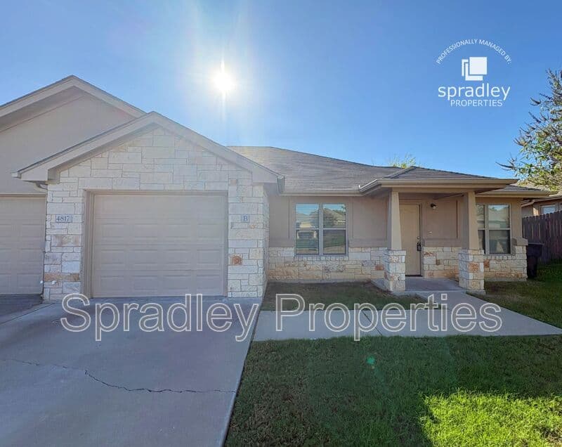 Temple Townhome: 4817B Deep Dr