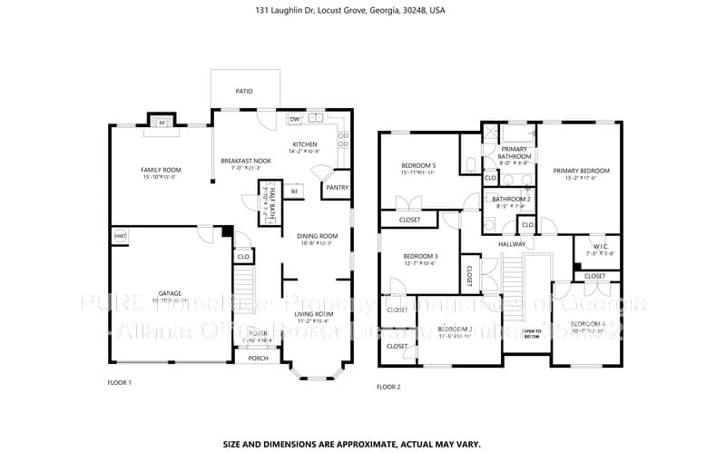 Locust Grove House: 131 Laughlin Dr