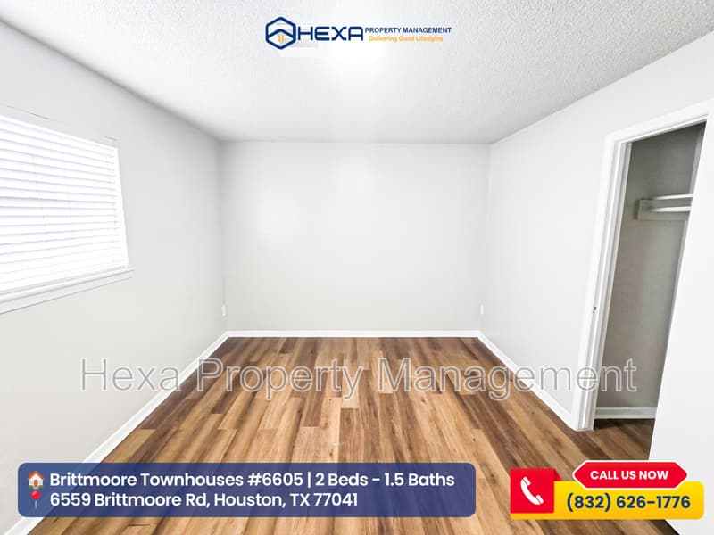 Houston Townhome: 6609 Brittmoore Rd.