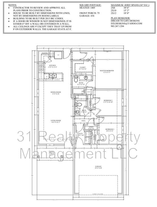 Sherman House: 1105 Southridge Lane