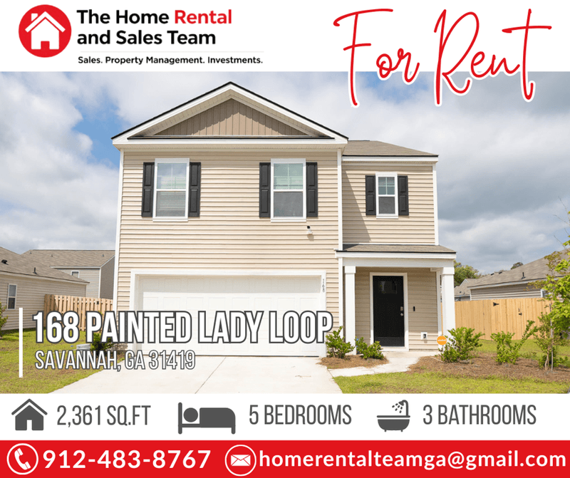 Savannah House: 168 Painted Lady Loop