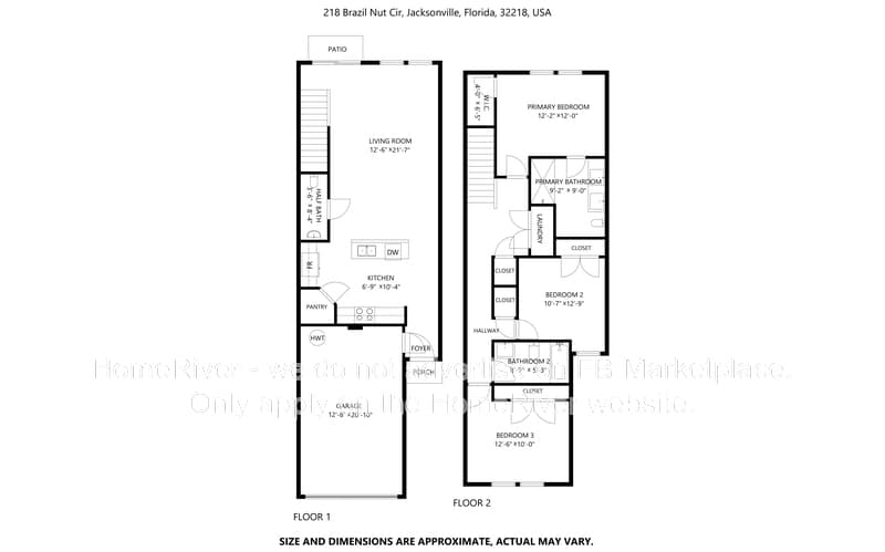 Jacksonville Townhome: 218 Brazil Nut Cir