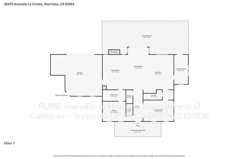 Murrieta House: 36475 Avenida La Cresta