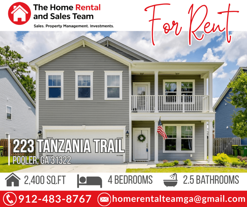 Pooler House: 223 Tanzania Trail