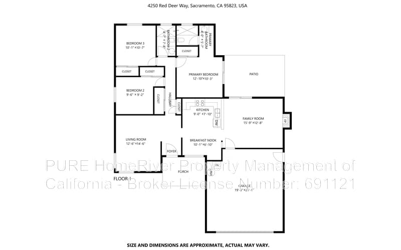 Sacramento House: 4250 Red Deer Way