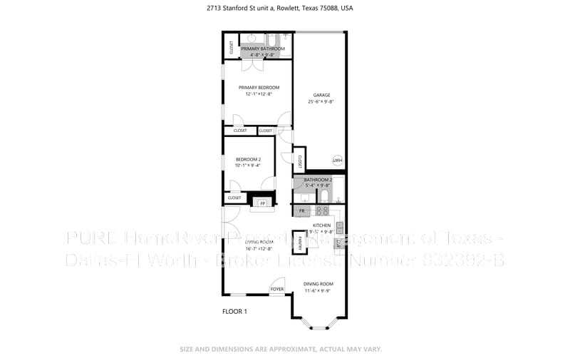 Rowlett House: 2713 Stanford St
