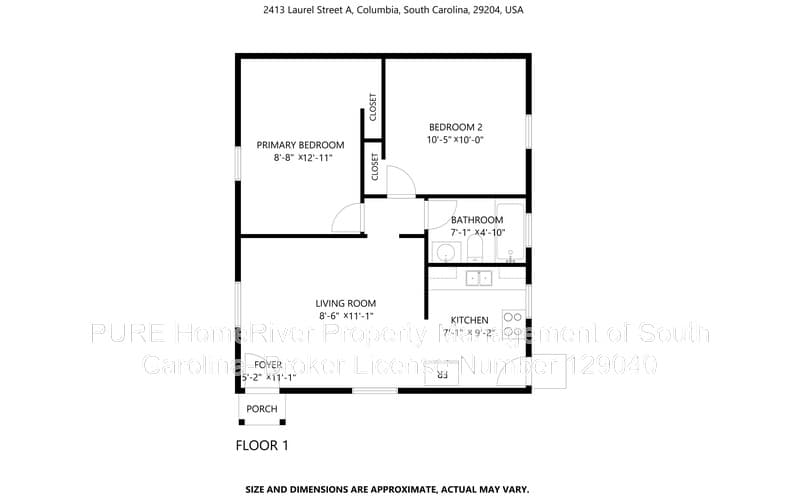 Columbia House: 2413 Laurel St
