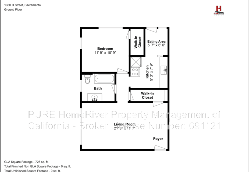 Sacramento House: 1322 H St