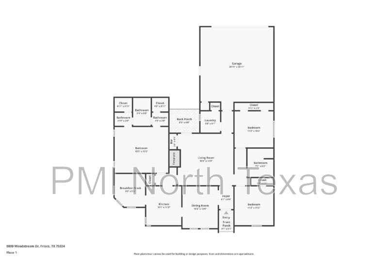 Frisco House: 8880 Woodstream Dr
