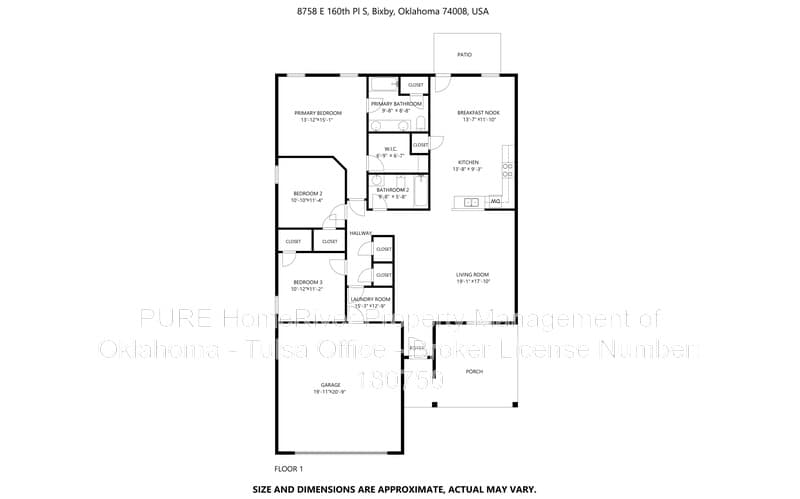 Bixby House: 8758 E 160th Pl S