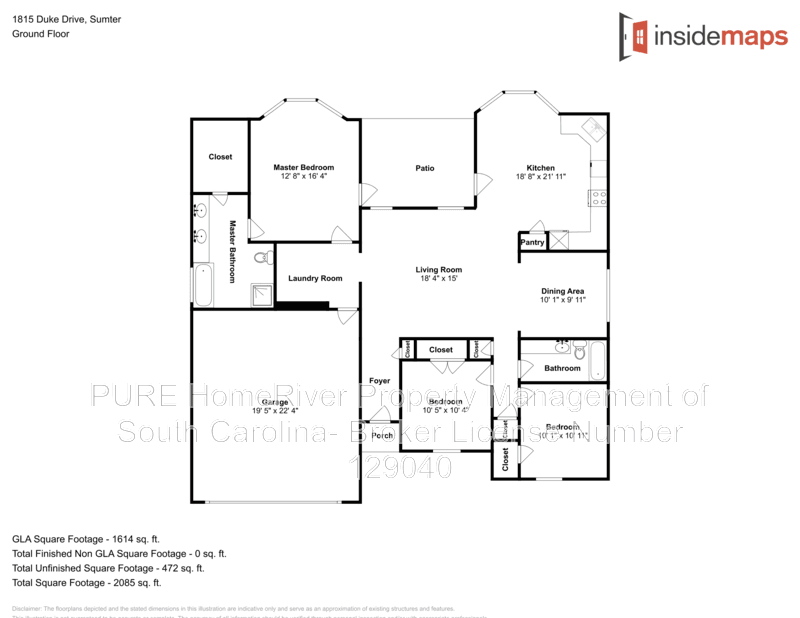 Sumter House: 1815 Duke Dr
