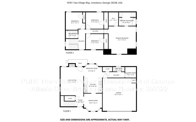 Jonesboro House: 10761 Tara Village Way