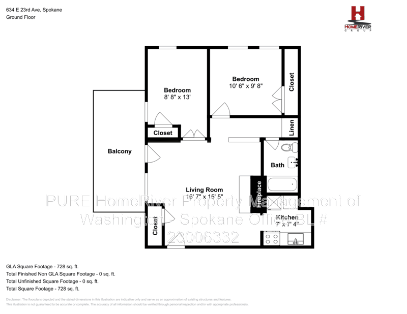 Spokane House: 634 E 23rd Ave