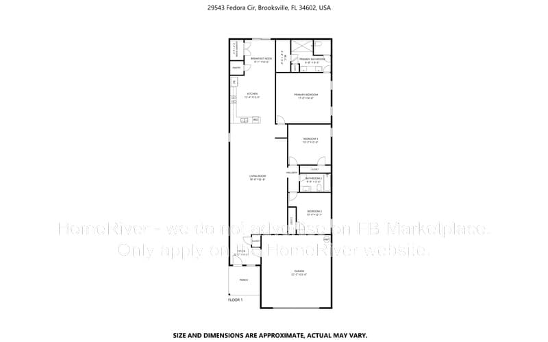 Brooksville House: 29543 Fedora Cir