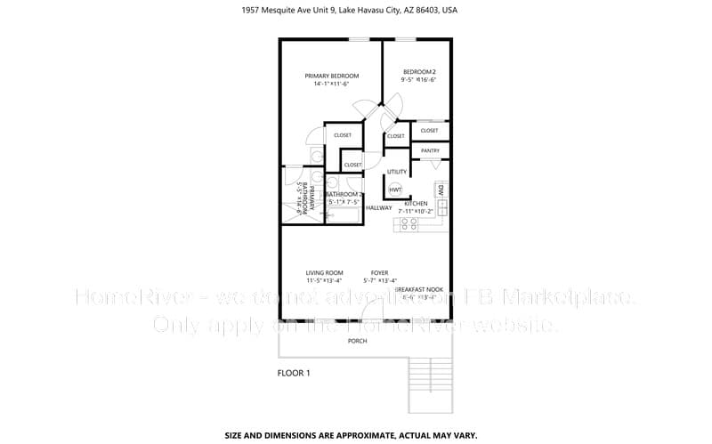 Lake Havasu City Condo: 1957 Mesquite Ave