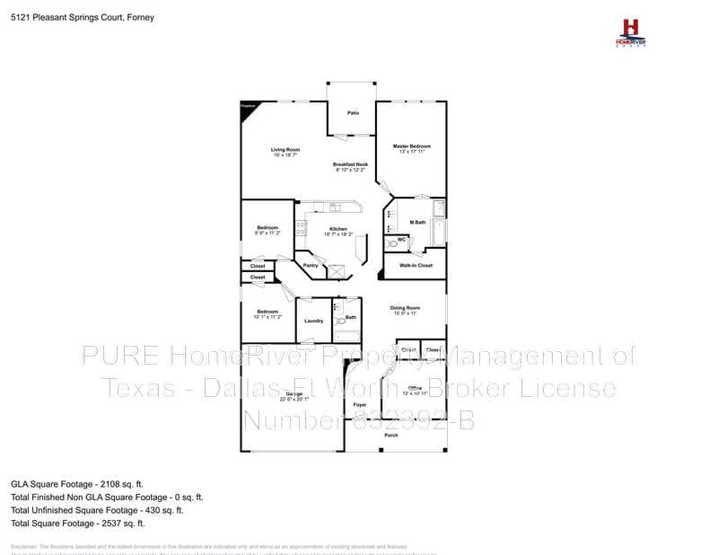 Forney House: 5121 Pleasant Springs Ct