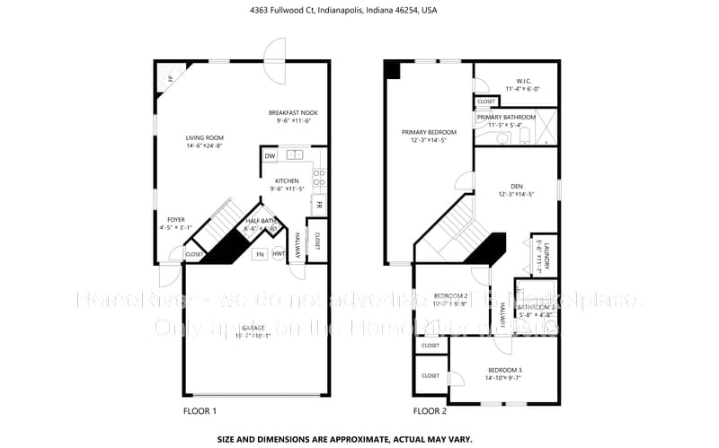 Indianapolis House: 4363 Fullwood Ct