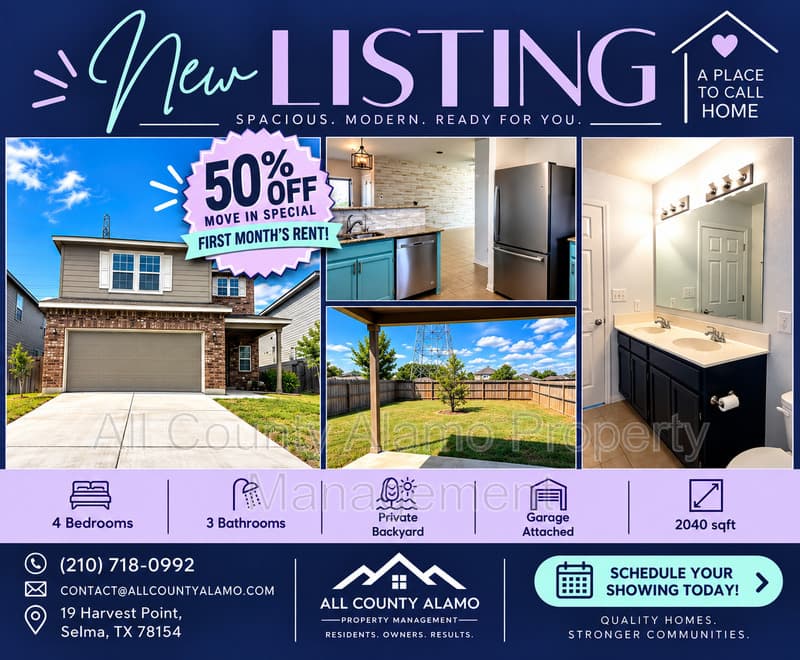 Selma House: 419 Harvest Point