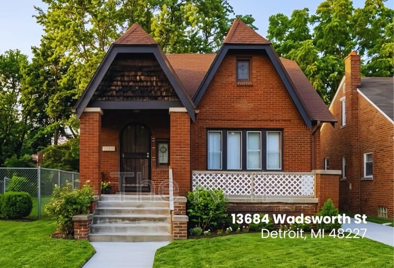 Detroit House: 13684 Wadsworth St