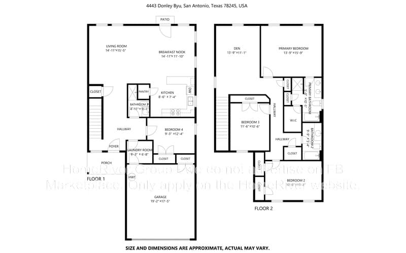 San Antonio House: 4443 Donley Byu